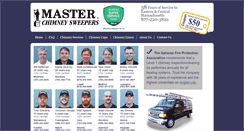 Desktop Screenshot of masterchimneysweepers.com